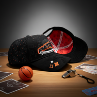 Casquette de baseball unisexe de haute qualité à 5 panneaux avec logo brodé 3D, personnalisable, style urbain, vente en gros, Gorras Scream