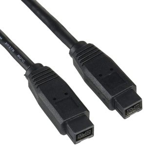 สายเคเบิล Ieee 9 พิน ตัวเมีย-ตัวเมีย <span class=keywords><strong>FireWire</strong></span> 1394b <span class=keywords><strong>800</strong></span> พร้อมปลอกหุ้ม PVC ขั้วต่อสเตอริโอ ป้องกันสัญญาณรบกวนแบบผสม สำหรับเครื่องเล่นดีวีดี - Product Image 3