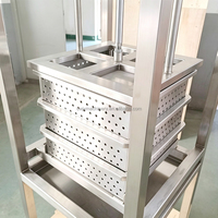 Presse à fromage hydraulique industrielle en acier inoxydable, équipement de formage et de déshydratation du fromage pour usine laitière