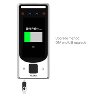 Precio barato Dispositivo facial Escáner de huellas dactilares Terminales de reconocimiento Tarjeta Nfc Software web gratuito y Sdk
