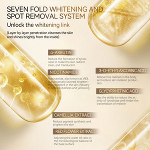 Siero Liquido Anti-Età con 377 Fiale di Niacinamide, Arbutina, Ialuronato di Sodio e Glicerina, Peptidi Anti-Rughe e Anti-Lentiggini per il Viso - Product Image 3