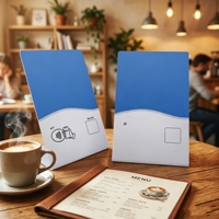 Tarjeta de Visita NFC N215 de PVC de Alta Calidad Personalizada de Fábrica (13.56 MHz) Resistente al Agua con Soporte de Escritorio y Función de Retroalimentación