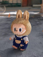 Vente flash 100% original POP MART Vente flash POPMART LABUBU Time to Chill Figurine en vinyle en peluche Figurines d'action Cadeau Kawaii