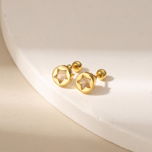 Fashion <b>Stud</b> <b>Earrings</b> Geometric Imitation Pearl S925 <b>Silver</b> Needle Gift For Women - Product Image 4