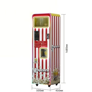 Máquina Expendedora de Palomitas de Maíz Totalmente Automática, Equipo de Preparación de Palomitas de Maíz de Autoservicio sin Personal para <span class=keywords><strong>Cines</strong></span> y Centros Comerciales - Product Image 4