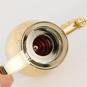 กระติกน้ำร้อนแบบดัลลาห์หรูหรา ขนาด 700 มล./1000 มล. สำหรับ<span class=keywords><strong>กาแฟ</strong></span>อาหรับ เหมาะสำหรับโรงแรมและร้านอาหาร - Product Image 4