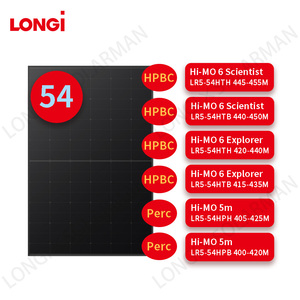 Meilleures ventes 2023 Tous les produits Panneaux solaires LONGi Hi-MO Himo HiMo 5/6/7 <span class=keywords><strong>Full</strong></span> <span class=keywords><strong>Black</strong></span> 420W/430W/550W/560W Tous les types PERC - Product Image 1