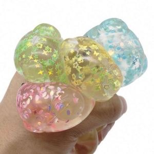 Pelota de PU suave y elástica con forma de oso, juguete antiestrés de rebote lento para la oficina, juguete sensorial para aliviar el estrés - Product Image 5