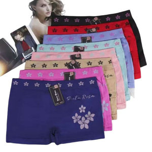 Boxers pour Femmes Respirants de Haute Qualité, Modèle QCK001, Taille Libre, Multipacks Couleurs Assorties, à Vendre à 0,45 Dollar - Product Image 1
