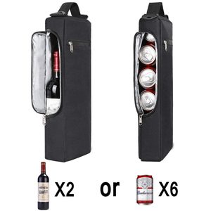 Sac à bandoulière isotherme en polyester avec poignée pour 6 canettes de <span class=keywords><strong>bière</strong></span>, imperméable et pouvant contenir 6 packs - Product Image 2