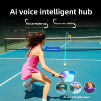 Mesin Latihan Pickleball Kapasitas 100 Bola Kontrol Suara APP Remote Interval 1.8-9 detik Baterai 12V-18AH Dapat Dilipat