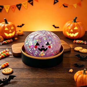 Novedad: Caja Sorpresa de Squishy con Purpurina de Halloween, Juguete Sensorial Antiestrés para Apretar - Product Image 3