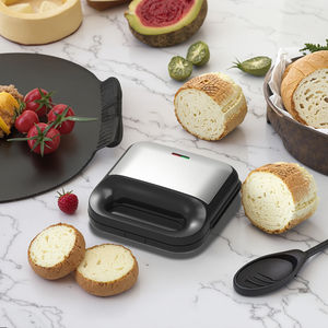 Machine à sandwich électrique et à <span class=keywords><strong>gaz</strong></span> 3-en-1 détachable à 2 tranches avec plaques à gaufres pour usage domestique - Product Image 6