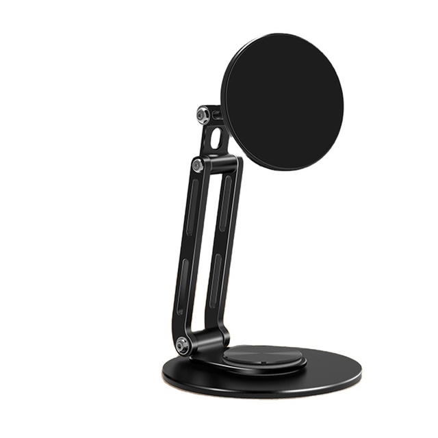 Best Seller Flexible Dual Folding 360 Rotating Magnetic Tablet Mobile Aluminum Alloy Desktop Phone Stand Holder for IPhone14