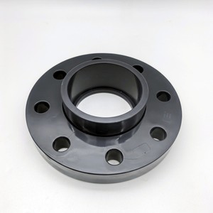 Brida de PVC-U de grado industrial, suelta, PN16, resistente a la corrosión química, gris oscuro - Product Image 5