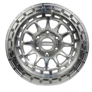 Jantes Beadlock Forgées 17 18 Pouces, Charge Maximale 2500 Livres, 12KG HEAVY-DUTY, Roues Tout-Terrain pour <span class=keywords><strong>Hummer</strong></span> H3, H3T, H3X/Isuzu Trooper - Product Image 3
