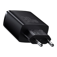 Chargeur USB Baseus 30W QC3.0 PD3.0 Type C PD Charge rapide 3 ports Chargeur de téléphone rapide pour iPhone 13 14 Pro Max Xiaomi Samsung