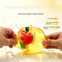 Jouets anti-stress réalistes en forme de fruits (Pomme Banane) en gelée de vaseline, faits main, créatifs, modèle best-seller transfrontalier