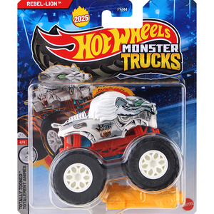 شاحنات الوحش ذات العجلات الساخنة ، مقياس أصلي أصلي ، ألعاب الأولاد عبر البلاد ، سيارة التسلق - Product Image 5