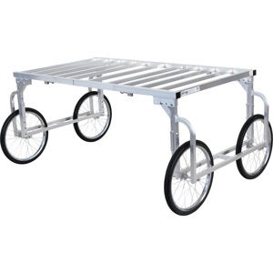 รถเข็นเก็บเกี่ยวกะหล่ำปลีอลูมิเนียมรถเข็นเก็บเกี่ยวผักกาดหอมอลูมิเนียมรถเข็นเก็บเกี่ยวผักใบ - Product Image 4