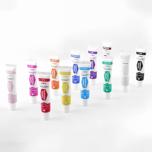 Ensemble de peinture <span class=keywords><strong>aquarelle</strong></span> semi-permanente à séchage rapide, portable pour les voyages en plein air, peinture gouache, peinture à l'eau, Keep Smiling - Product Image 4