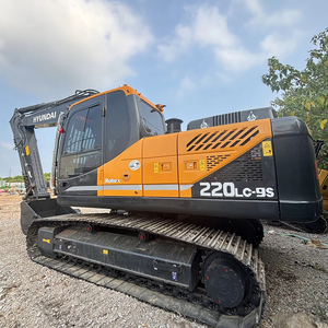 Excavatrice Hyundai R220LC-9S d'occasion d'origine coréenne |   Excavatrice sur chenilles Hyundai R220-9S d'occasion de 22 tonnes à vendre |   100% testé, prêt à l'emploi - Product Image 4