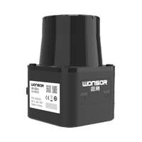 Capteur de sécurité LR-M020-P Radar laser à balayage 2D 270 ° pour chariot élévateur Navigation 2D Navigation Lidar TOF principe PNP