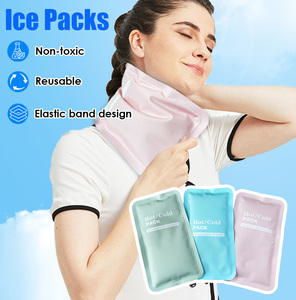 BINGYUAN OEM - Compresa de Gel Reutilizable y Ajustable para Terapia de Frío y Calor, 23x13cm, para Recuperación de Lesiones y Alivio del Dolor de Cabeza - Product Image 2