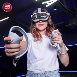 Виртуальная реальность Арена игры VR симулятор стрельбы аркадные игры Интерактивная VR Арена бизнес франшиза