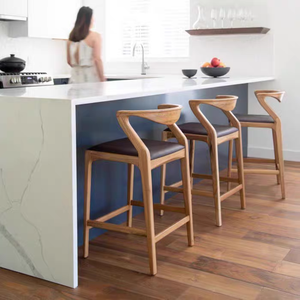 Đồ NỘI THẤT PHÒNG Ăn Hiện Đại truyền thống rắn gỗ thanh phân nhà hàng thanh Ghế bộ - Product Image 6