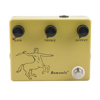 Demonfx Klon Centaur Style Or Analogique Transparent Overdrive Préampli True Bypass Pédale d'effets pour guitare