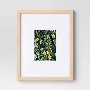 Custom high quality Thin oak wooden <strong>Frame</strong> <strong>with</strong> thin white <strong>mount</strong> A1 <strong>A2</strong> A3 A4 A5 Poster <strong>Frame</strong> Light oak Wood Poster <strong>Frames</strong> - Product Image 4