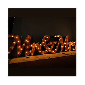 Marry Me Decor Lights Marquee Numbers Giant Light up Letters Led Marquee Alfabeto Love Letters 4 ft Marquee Letters - Product Image 3