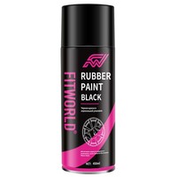FITWORLD Revêtement Caoutchouté Imperméabilisant Pelable 450ml Peinture en Spray Caoutchoutée pour Usages Extensifs