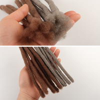 Orient all'ingrosso capelli sintetici dreadlocks extension multicolor dreads finte locs per donna nera com cabelo sintetico