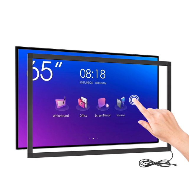 Green Touch 20 Points 80 Inch Multi Infrared Touch Screen Frame Overlay Kits