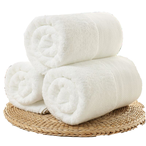 Chine fournir luxe éponge 100% coton hôtel serviette de bain - Product Image 5