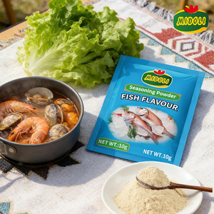 Poudre d'assaisonnement saveur bouillon de <span class=keywords><strong>poisson</strong></span> frais Tenghua en gros, mélange d'épices, sachet de 10g, certifié ISO HACCP, qualité supérieure, crémeux - Product Image 1