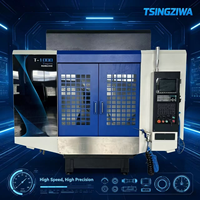 Fraiseuse CNC Tsingziwa T1000 à 3 axes avec broche BT30, haute vitesse 20000 tr/min, mouvement automatique à longue course, personnalisable avec 4ème/5ème axe