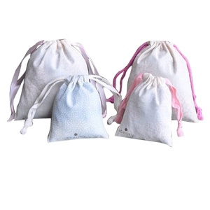 Sac de rangement anti-poussière en coton noir à cordon de serrage personnalisé pour sac à main, vente en gros - Product Image 6