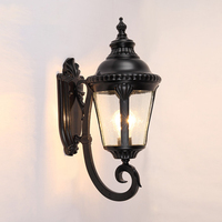 Lanterne extérieure murale Sindom Antique, luminaires de jardin en aluminium