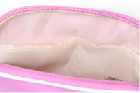 Trousse à crayons personnalisable pour enfants avec fermeture éclair, motif amusant, grande taille, colorée, pour filles, sac à crayons en tissu, logo personnalisé