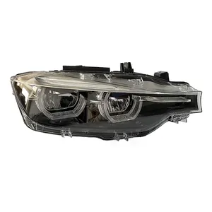 Auto Lighting System For Bmw F30 Headlights F35 Lci 3 Series 2018 Led Headlight Oem Black Head Lamp