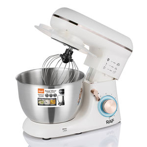 Batteur sur socle RAF 1300W Batidora De Pie Bol en acier inoxydable 4.5L Contrôle à 6 vitesses et fonction d'impulsion pour la <span class=keywords><strong>cuisson</strong></span> et le pétrissage de la pâte - Product Image 2