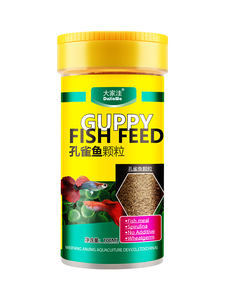 Cibo per pesci galleggianti ad alto contenuto proteico speciale piccolo Guppy giovani mangime aperto tropicale che affonda lentamente <span class=keywords><strong>pesce</strong></span> confezionato in sacchetti - Product Image 2
