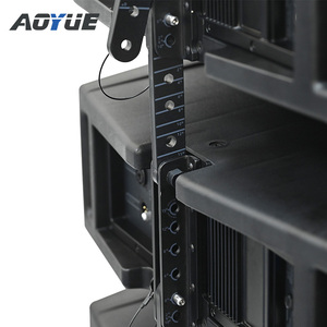 Enceintes colonne H-20A légères pour extérieur, 10 pouces, sur chariot, amplifiées, pour scène - Product Image 5