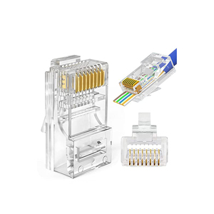 1000 pièces/sac connecteur de prise Rj 45 Cat5 <span class=keywords><strong>Cat</strong></span> 6 Rj45 connecteur d'arc - Product Image 2