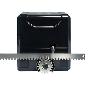 Ouvre-portes automatiques extérieurs modernes en acier durable avec moteur électrique sans balais AC/DC, garantie 2 ans, couleur argent, fixation par vis - Product Image 6