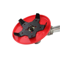 Lame de tondeuse à gazon multifonctionnelle Artifice de désherbage universel pour terres sèches Débroussailleuse pour champs de rizières Accessoire sec pour plateau de désherbage