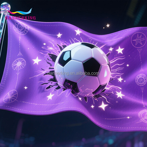 Các nhà máy bán sỉ cờ trong kích cỡ khác nhau tùy chỉnh 3X5FT quốc gia cờ bóng đá bóng đá cờ - Product Image 2